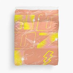 Woozi Abstract Duvet Cover