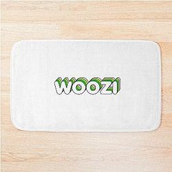 Green Layers Woozi Label Bath Mat
