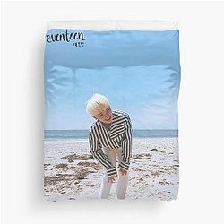 Seventeen Woozi Duvet Cover