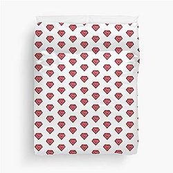 Woozi Ruby Duvet Cover