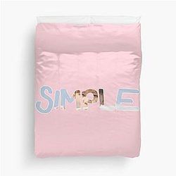 Woozi Simple Duvet Cover