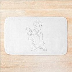 Woozi Seventeen Lineart Bath Mat