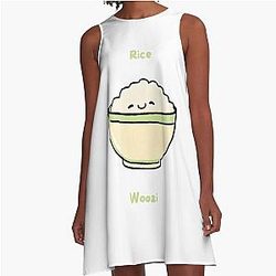 Woozi Seventeen Cute A-Line Dress