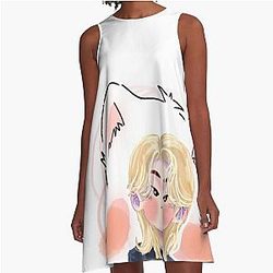 Chibi Woozi of Seventeen A-Line Dress