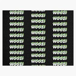 Green Layer Woozi Name Label Black Jigsaw Puzzle