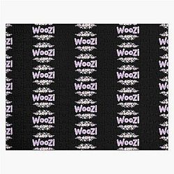 Purple Flower Woozi Jigsaw Puzzle Label (Black)