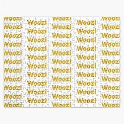 Golden Balloon Foil Puzzle Name Label