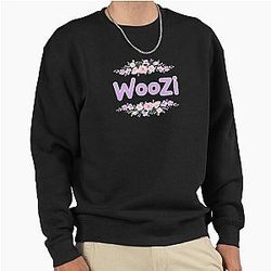 Purple Flower Woozi Sweatshirt