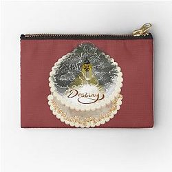 Woozi Solo Cake Zipper Pouch with Destiny Background