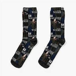 SEVENTEEN Woozi magazine cover Socks