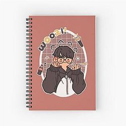 WOOZI Spiral Notebook