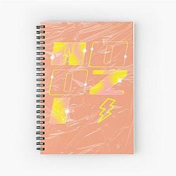 Woozi Abstract Spiral Notebook