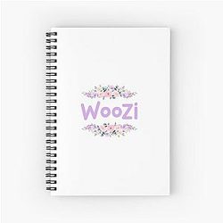 Purple Flower Spiral Notebook