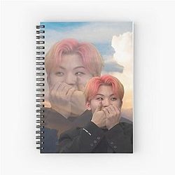 Woozi Meme Spiral Notebook