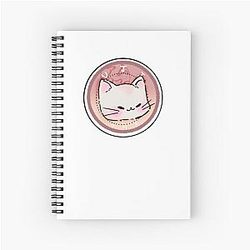 Cute cat Woozi notebook