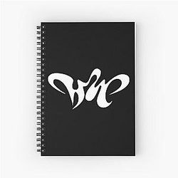 Hoshi X Woozi KPop HD Logo Spiral Notebook
