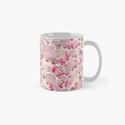 Woozi Face Collage Seventeen Classic Mug