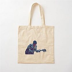 Ruby Guitar Woozi Cotton Tote Bag