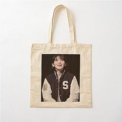 Seventeen Woozi Cotton Tote Bag