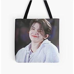 Seventeen Woozi All Over Print Tote Bag