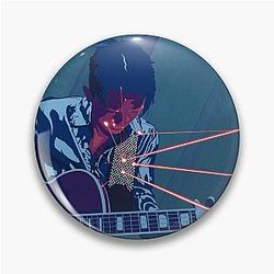 Ruby Guitar Pin Woozi