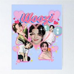 Woozi Cute Svt Poster.