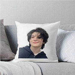 Handsome Woozi Throw Pillow