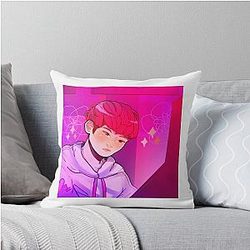 Woozi Seventeen Throw Pillow