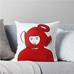 Woozi Halloween Throw Pillow