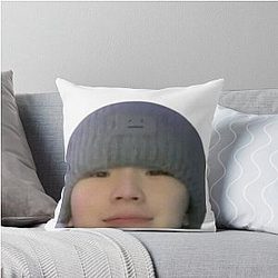 WOOZI Meme Throw Pillow