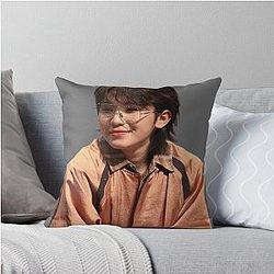 Seventeen Woozi Throw Pillow