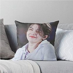 Seventeen Woozi Throw Pillow