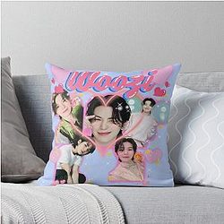 SVT Woozi Throw Pillow