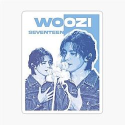 Woozi Seventeen Sticker