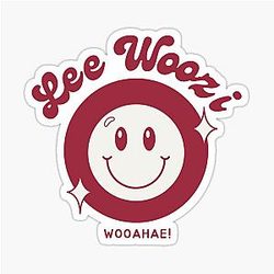 Seventeen Woozi Retro Sticker