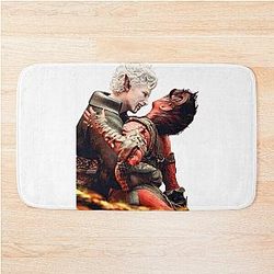 Astarion and Wyll Dance of Blades Passion Bath Mat