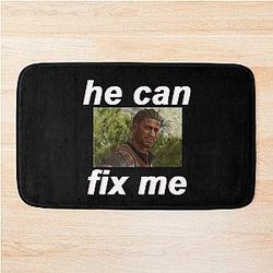 Wyll "He Can Fix Me" Bath Mat
