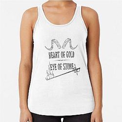 Wyll Ravengard Heart of Gold Eye of Stone Racerback Tank Top