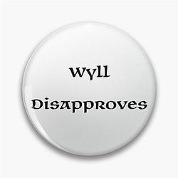 Wyll Disapproves Pin