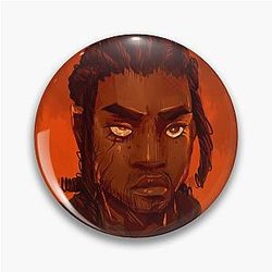 Wyll Ravengard Portrait Pin