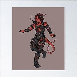 Baldur's Gate Wyll Poster