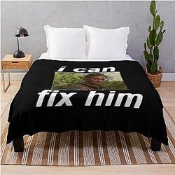 Wyll "I Can Fix Him" Throw Blanket