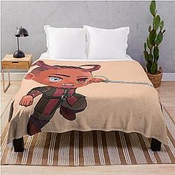 Wyll Baldur's Gate 3 Chibi Sticker T-Shirt Throw Blanket