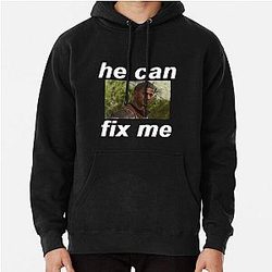 FOR DARK BACKGROUND Wyll He can fix me Pullover Hoodie