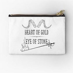 Wyll Ravengard quote Heart of Gold Zipper Pouch