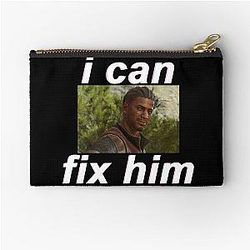 Wyll I can fix him Zipper Pouch