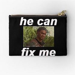 Wyll "He can fix me" Zipper Pouch