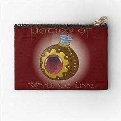Potion of Wyll to Live Zipper Pouch