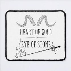 Wyll Ravengard quote Heart of Gold Mouse Pad