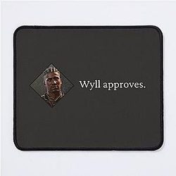 Will Approves Mouse Pad